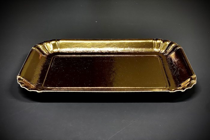 Goldteller 20,5x13,7cm